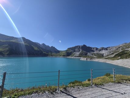 Photo de Andrea Formann le long du parcours