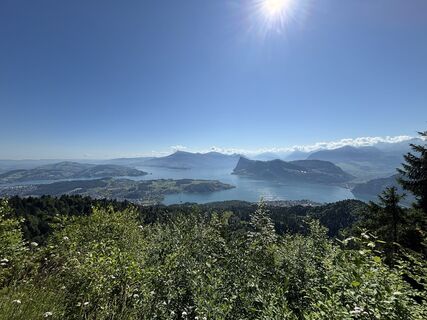 Foto de Dominik Wymann a lo largo del recorrido