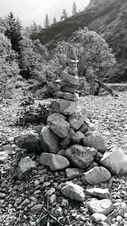 Photo de Luca Sangiorgio le long du parcours