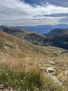 Foto von Franziska Mordasini entlang der Tour