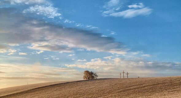 Wetterkreuze am " Wetterkreuz-Riegel" (Copyright: Karl Gradwohl)