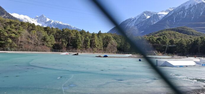 Foto de Christian Freythaler a lo largo del recorrido