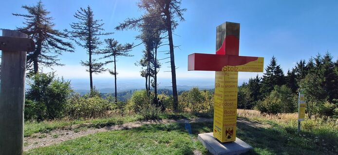 Foto de Heribert Rebec a lo largo del recorrido
