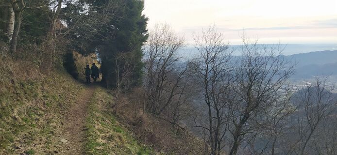 Foto von Luca Zagallo entlang der Tour