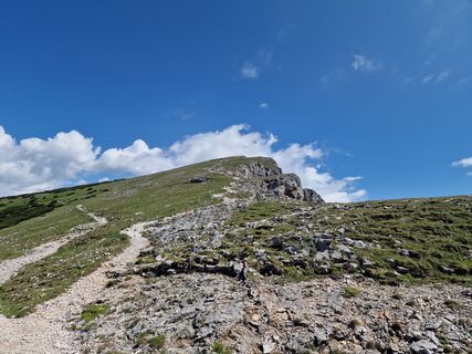 Photo de Gyula Tóth le long du parcours