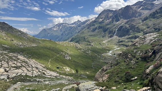 Foto von Pezzotta entlang der Tour