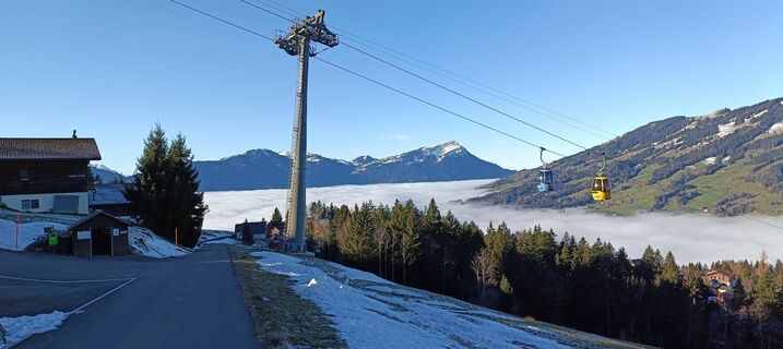 Foto de Urs Huebscher a lo largo del recorrido
