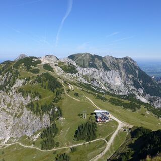 Füssener Jöchle Bahn Bergstation