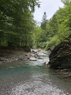 Foto von Lisa Stelzer entlang der Tour