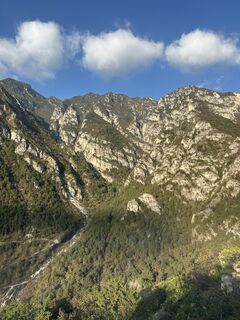 Foto von Agnese Martinelli entlang der Tour
