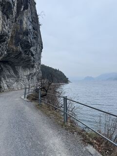 Foto von Dennis Stengel entlang der Tour