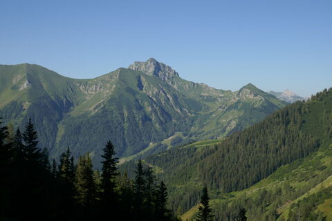 Blick zum Eisenerzer Reichenstein