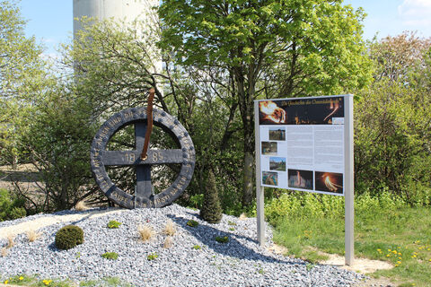 Denkmal Osterräderlauf auf dem Köterberg 
