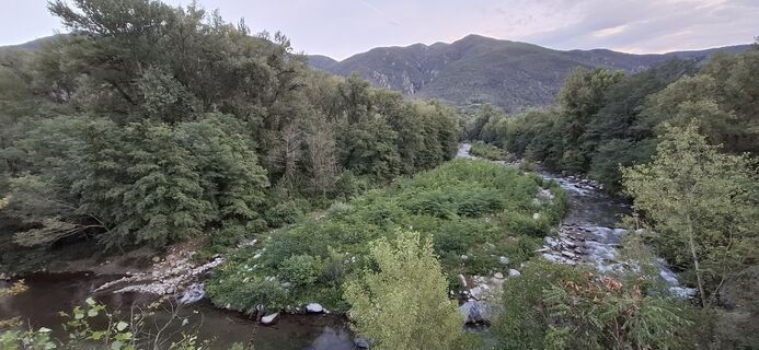 Foto von Ron van Galen entlang der Tour