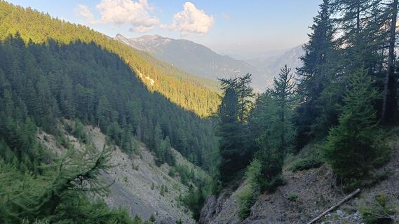 Foto von Eric Mens entlang der Tour