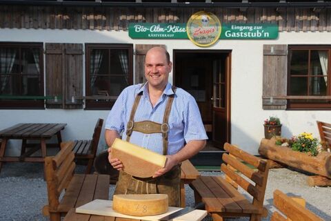 Martin Bayer - der Wirt der Lurgbauerhütte