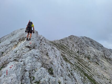 Photo de Patrick Fresenberger le long du parcours