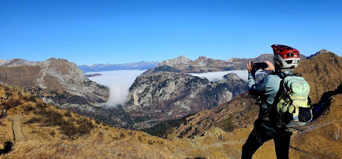 Photo de Nico le long du parcours