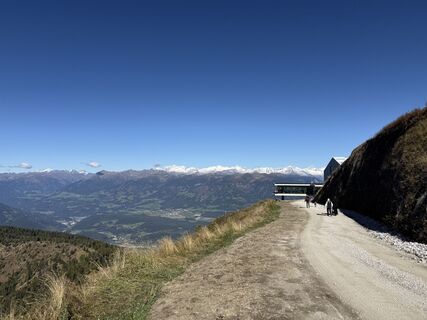 Fotografia z Anna-Maria Streller na trase