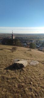 Foto von Christine Fischer entlang der Tour