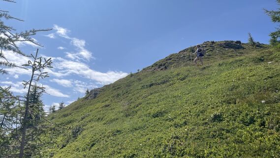Photo de Randolf le long du parcours