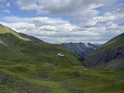 Photo de Norbert Herbig le long du parcours
