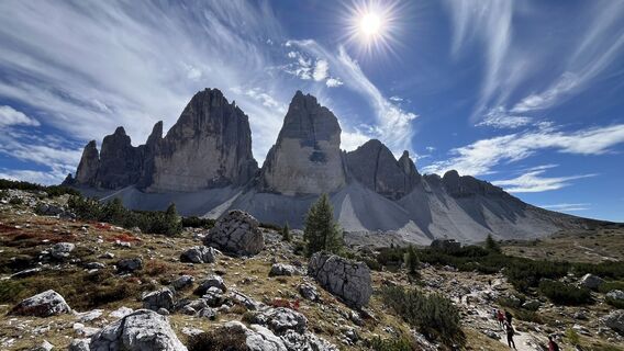 Foto von Kata entlang der Tour