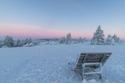 Winterlandschaft auf dem Kahler Asten