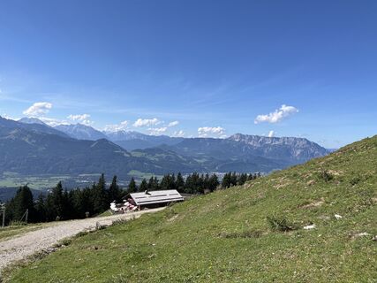 Foto da Heinz Sperl lungo il tour