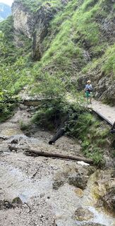 Photo de Maximilian Hosp le long du parcours