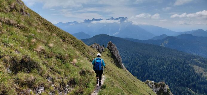 Photo de Stane Korošec le long du parcours