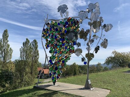 Foto von Karin Klotz entlang der Tour