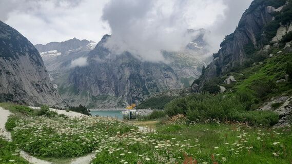 Foto von Sergio Fontana entlang der Tour
