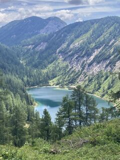 Foto von Gabriele Bokesch entlang der Tour