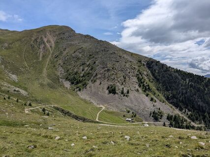 Zdjęcie z tschenser wzdłuż trasy