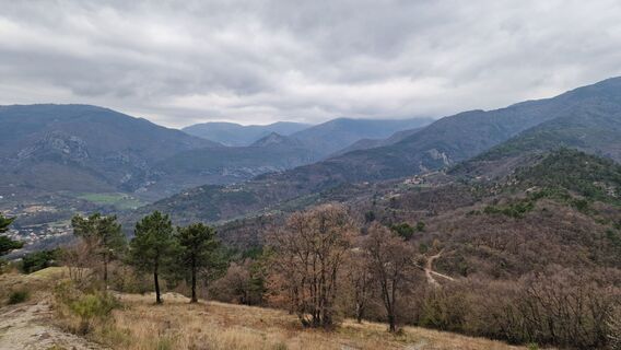 Foto de Fabrizi Mellano a lo largo del recorrido