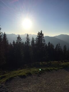 Foto de Jürgen Spitzkopf a lo largo del recorrido