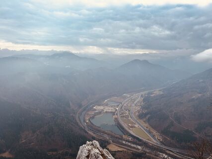 Foto von Matthias Hauska entlang der Tour