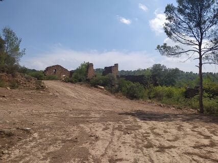 Foto de carmper a lo largo del recorrido