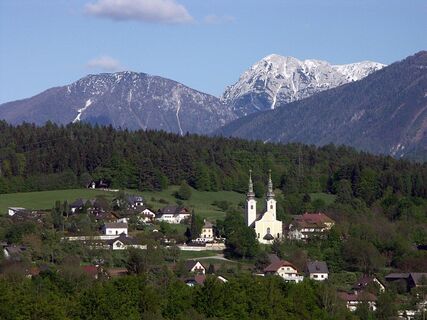 Blick auf Maria Rain