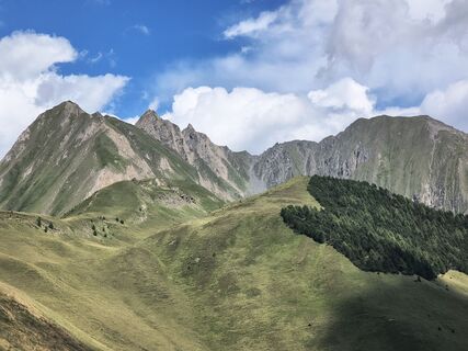 Foto de Gabriele Cucchi a lo largo del recorrido