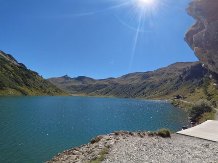Photo de Roger Stahl le long du parcours