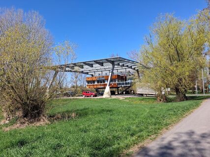 Foto de Erhard Gabriel a lo largo del recorrido