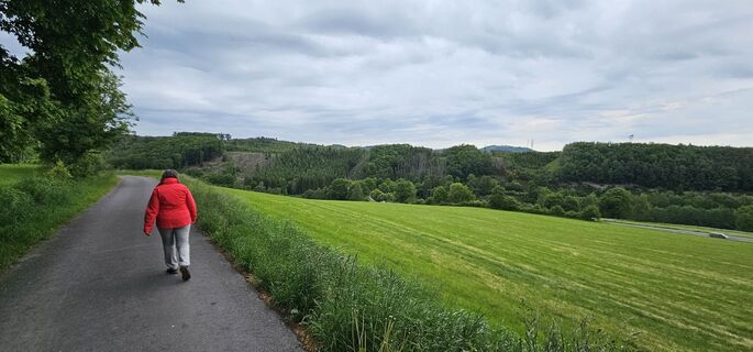 Foto von Michael Ganswind entlang der Tour