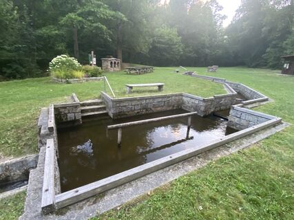 Fotografia z Friedrich Schlager na trase