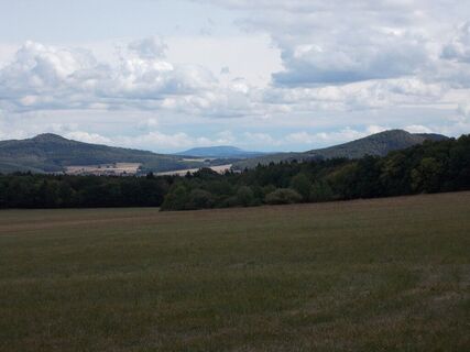 Blick vom Baier zum Thüringer Wald