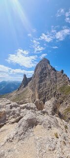 Foto von Laura Gasparotto entlang der Tour
