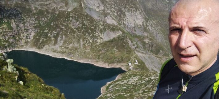 Foto von Gabriele Ravasi entlang der Tour