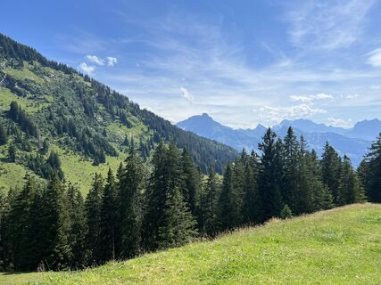 Foto von Silvia Hollenstein entlang der Tour