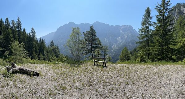 Foto von Roland Brunsteiner entlang der Tour